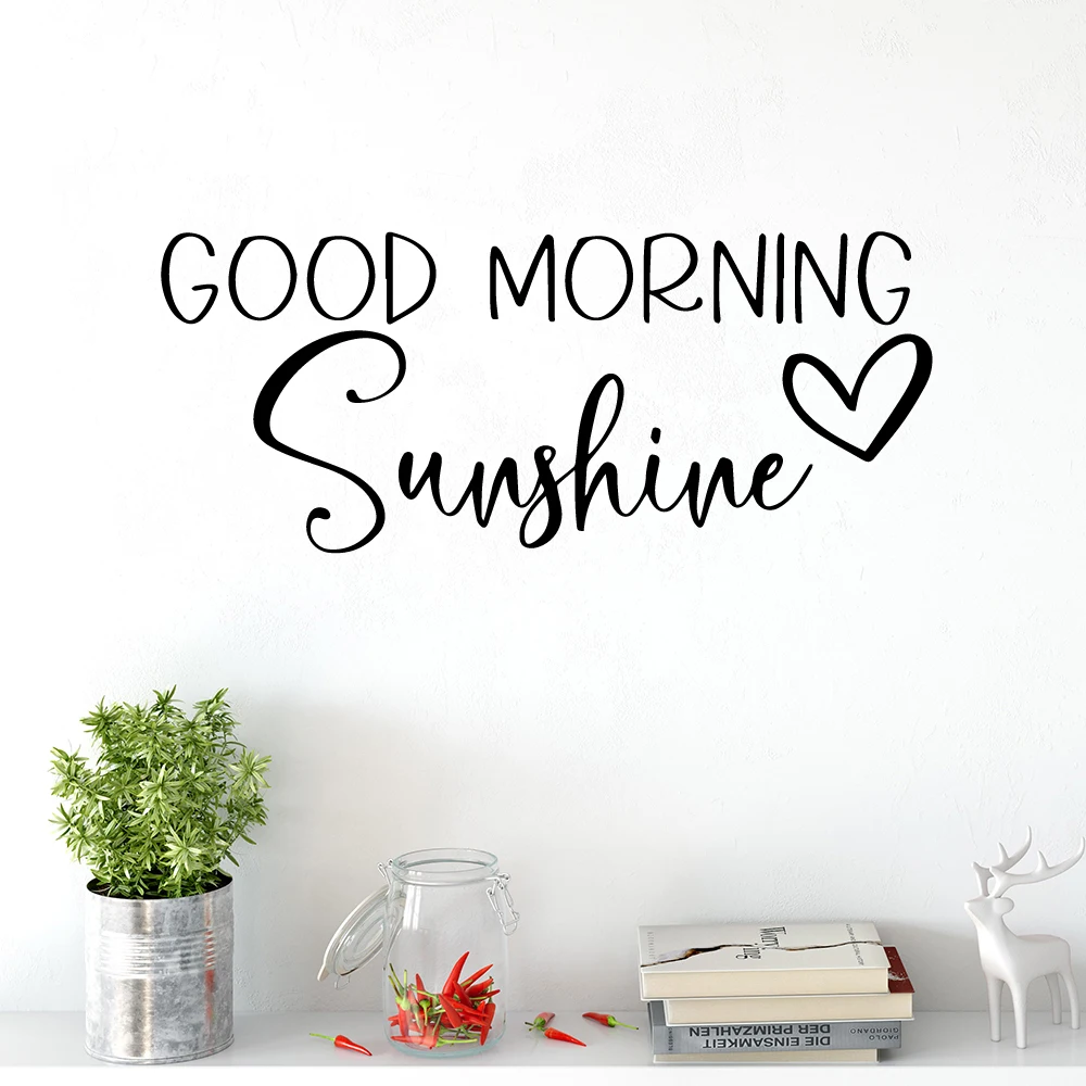 

Drop Shipping Sunshine Wall Decal Art Vinyl Stickers For Kids Rooms Home Decor Nordic Style Home Decoration