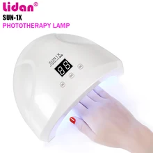 LIDAN 36 Вт лампа для ногтей 12 лампа УФ светодиодный Сушилка для ногтей светильник от солнца для маникюра гель для ногтей лампа сушка для гель-лака