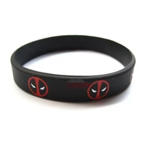 50 шт. Популярные Дэдпул браслет силиконовый Браслеты для человека Для женщин подарок ювелирные изделия мода Интимные аксессуары h-117