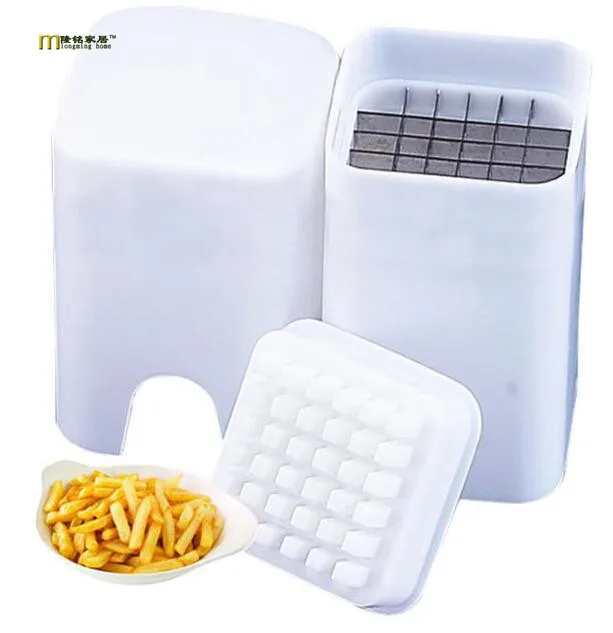 1PC Fries French Fry Potato Cutter Chips Slicers Gadget Cooking Tools Gadgets Cut Fries Kitchen Device Accesorios OK 0305