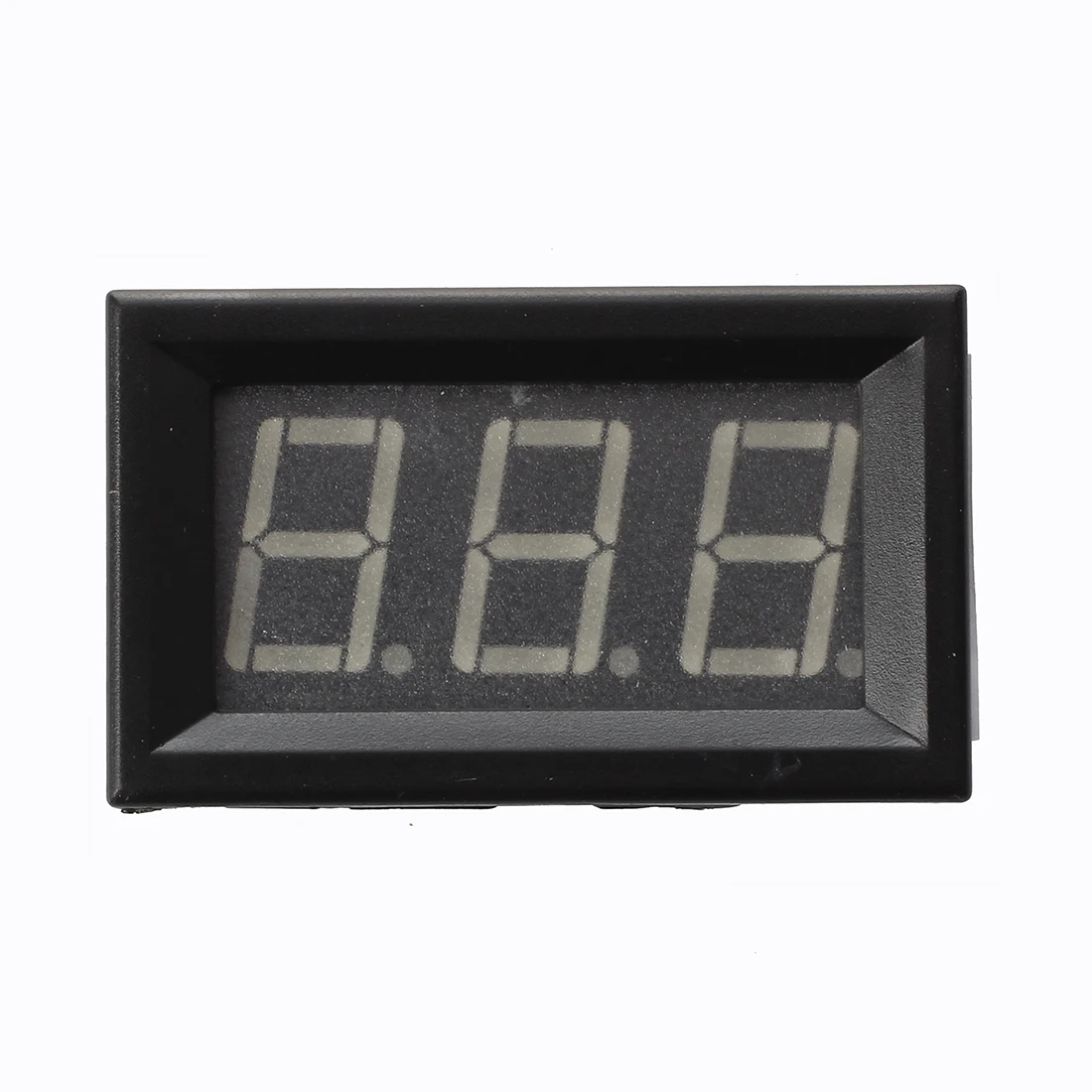 

Mini panel Meter voltage display voltmeter DC 0-200 V 20 mA Green three cables