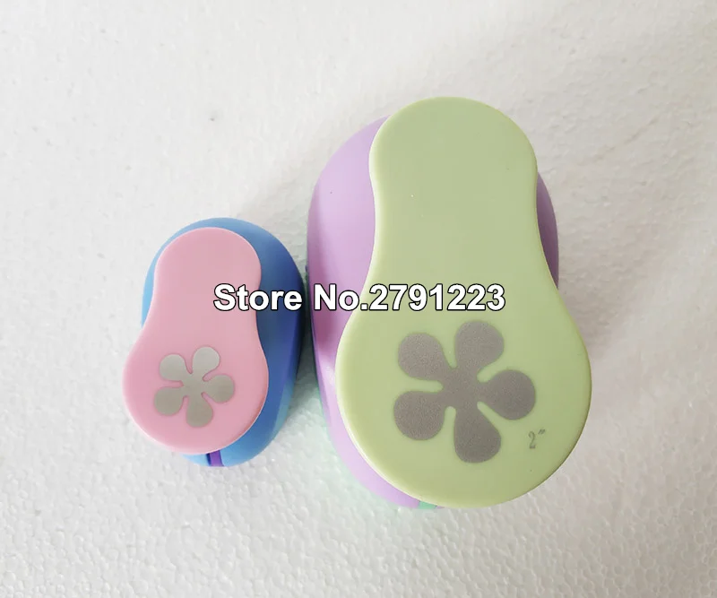 

2pcs(1.8cm,5cm)Flower shape craft punch set Flower Punch Craft Scrapbooking school Paper Puncher eva hole punch Free Shipping