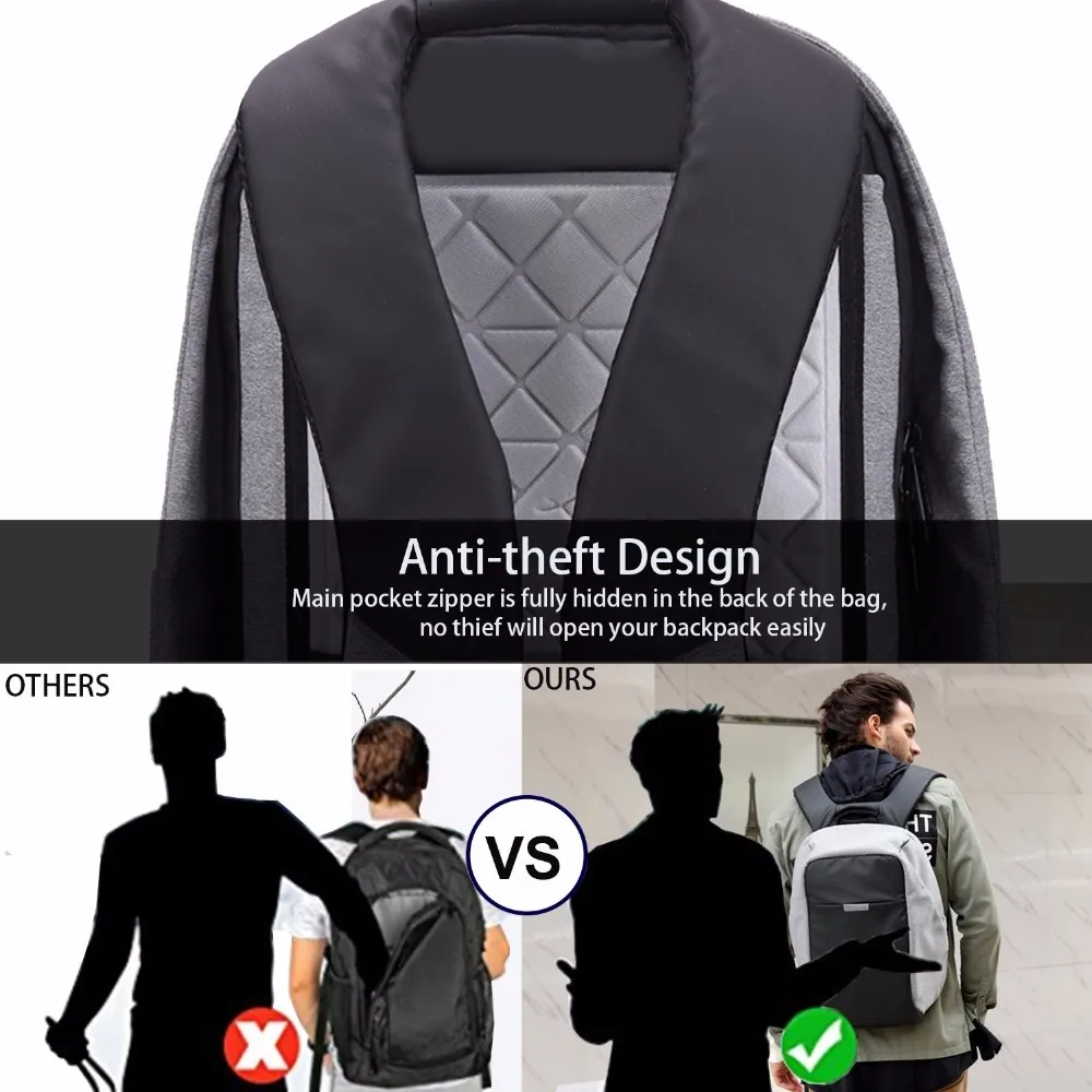 ARCTIC HUNTER 2018 Anti theft ноутбук рюкзаки для подростка большой ёмкость рюкзак мужской