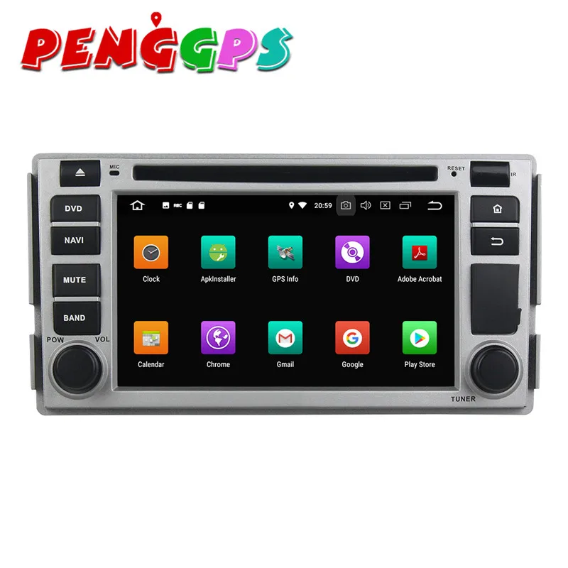 Flash Deal 2 din Android 8.0 7.1 Car DVD Player GPS Navigation Headunit For Hyundai Santa Fe 2006-2012 Multimedia Satnav Video IPS Screen 4