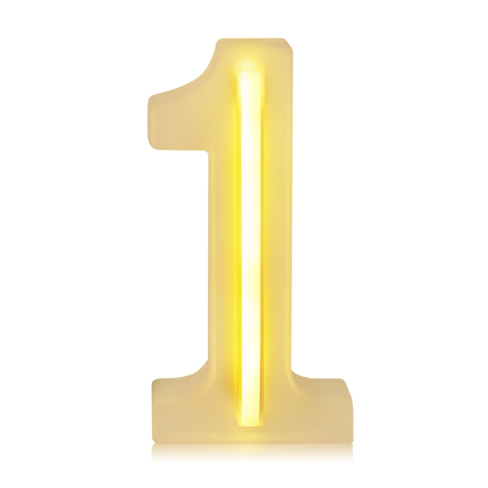 Small Letter Number LED Lamp Light Wedding Party Home Decoration Creative 26 English Alphabet Number Battery Lamp Romantic Light