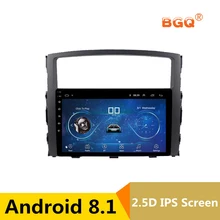 9″ Android 8.1 Car DVD GPS For Mitsubishi Pajero 2006 -2009 2010 2011 2012 2013 car radio stereo navigator bluetooth wifi BT