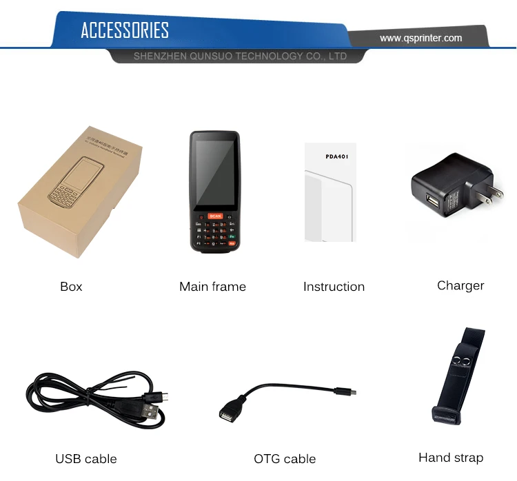 Сенсорный экран android Мобильный pda 1d barcaode сканер с bluetooth/3g/wifi/gps/nfc считыватель