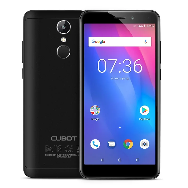 Cubot Нова Android 8,1 18:9 полный Экран 3 GB 16 GB Dual 4G Dual Sim Celular 5," MT6739 четырехъядерный смартфон 4G LTE Telefone