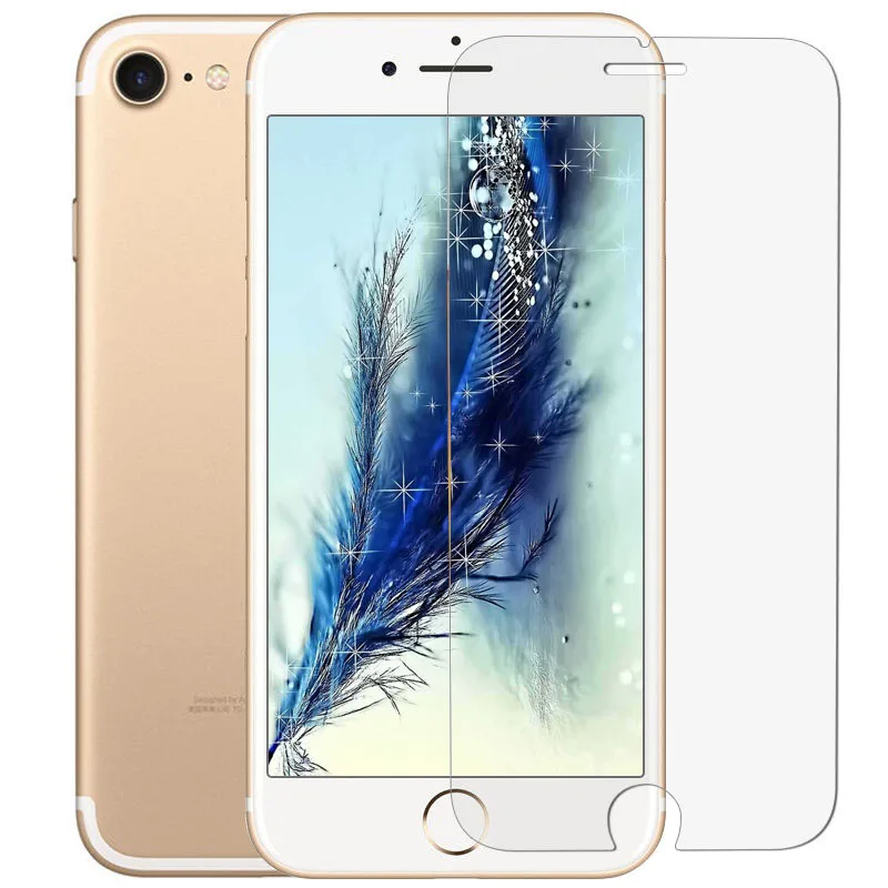 

Gulynn glass on the for iPhone 5s 4s Tempered Screen Protector for iPhone 6s 6plus for iphone 7 for iphone 7plus glass