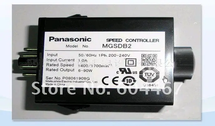 Двигатель переменного тока Panasonic регулятор скорости MGSDA1 Гарантированный