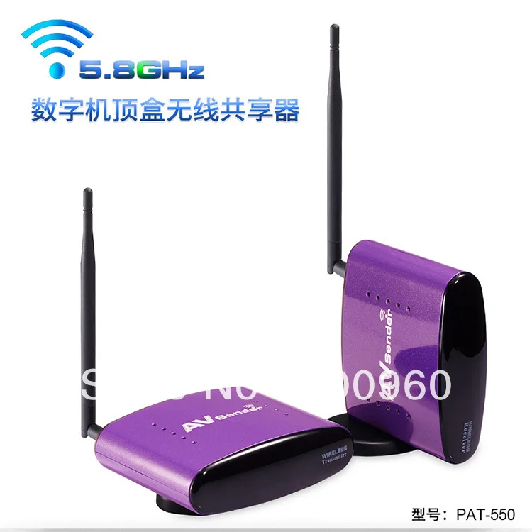5.8GHZ Wireless AV TV Audio Video Sender Transmitter Receiver IR Remoter PAT550 free post | Электроника