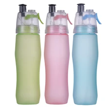 740 ML Aerosol Botella de Los Deportes de Montaña Bicicleta Ciclismo Botella de Agua PC Discovery Verde Copas Deportes Camping Equipos de Equitación