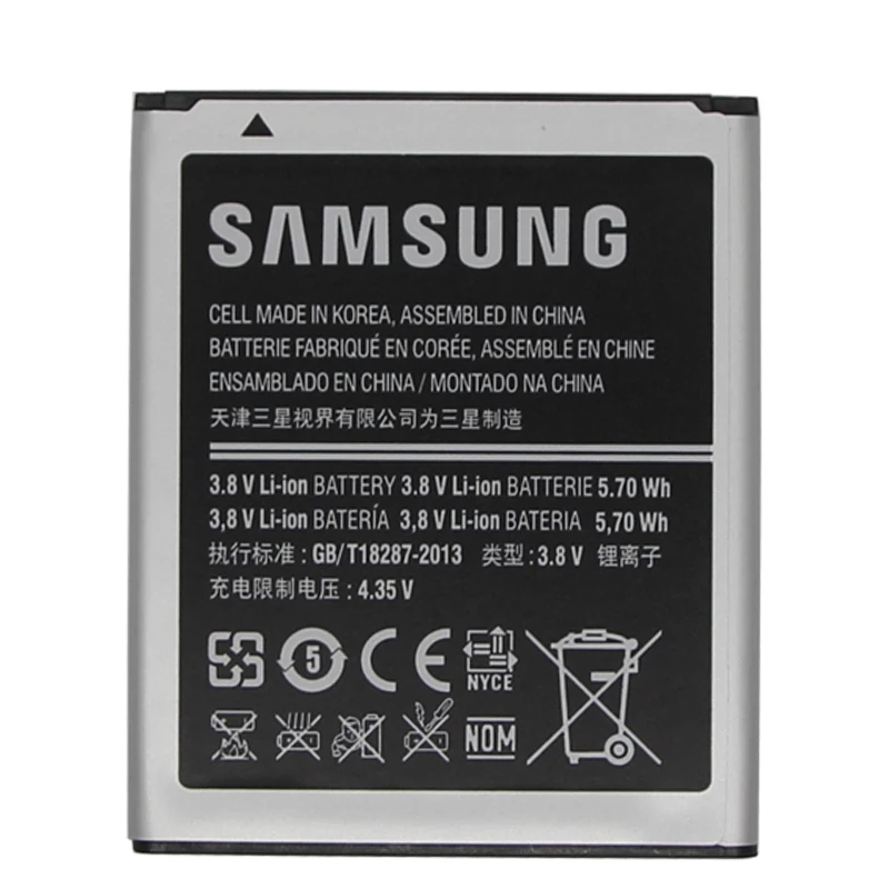 Оригинальный аккумулятор для телефона SAMSUNG EB425161LU Samsung S7560/62 S7566/68 s772 S7580 i8190 I739 i759 I669