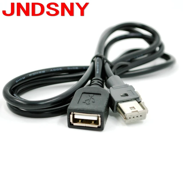 JNDSNY RD45 RD43 RD9 USB Cable Adapter 4Pin USB Cable For Peugeot 207 307  308 408 508 for Citroen with RD43 RD45 RD9 CD Player - AliExpress