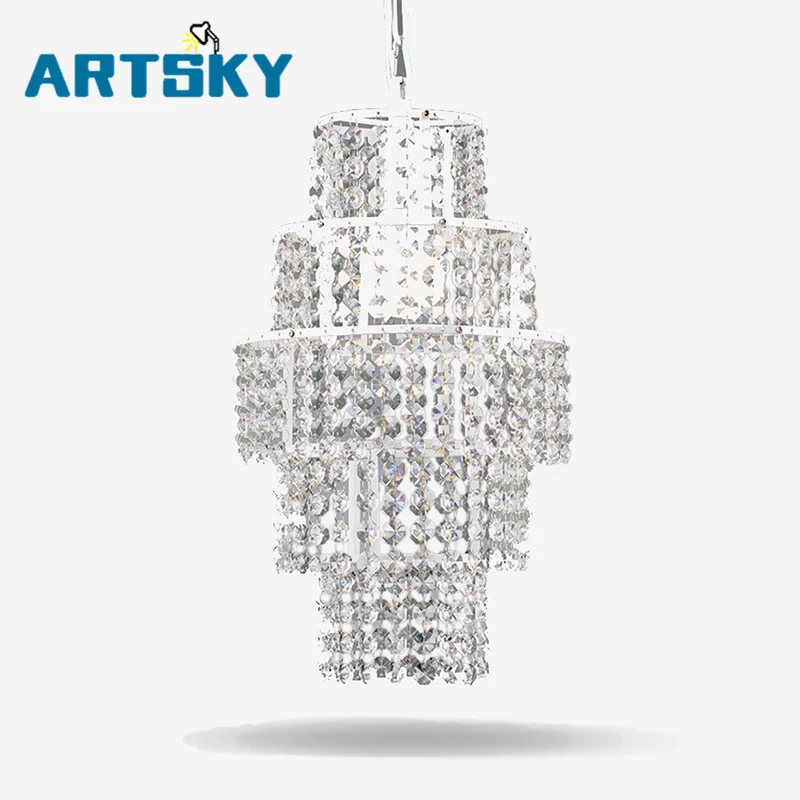Modern Simple Crystal Chandelier Light Creative Personality Crysta Modern Simple Crystal Chandelier Light Creative Personality Crysta Lamps Chandeliers Lighting Living Room Bedroom