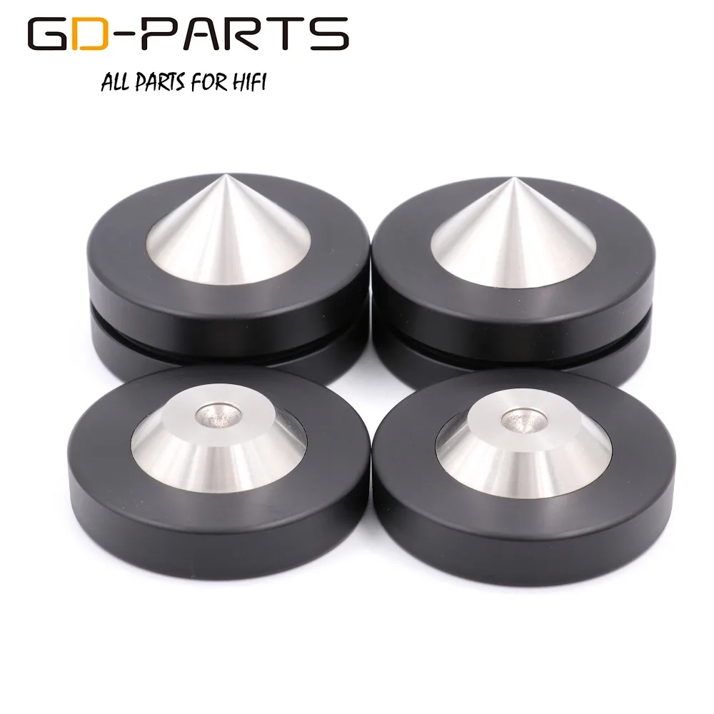 GD PARTS нержавеющая сталь графитовый динамик шип конус Hifi аудио AMP CD Studio