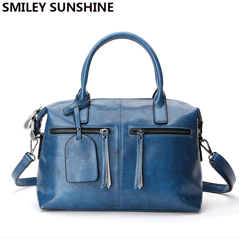 SMILEY SUNSHINE Сумки из натуральной кожи роскошные сумки женские дизайнерские кожаные