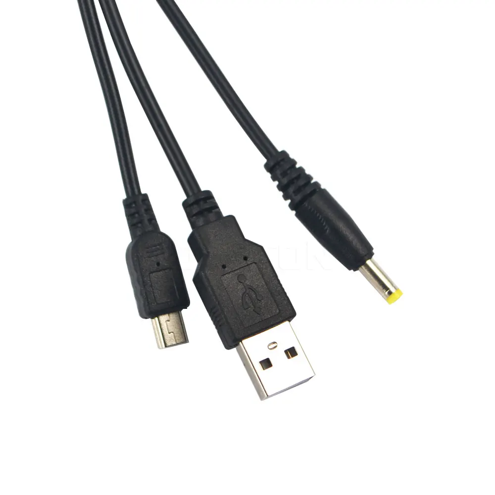 Kebidu 2 в 1 USB кабель для передачи данных+ кабель для зарядного устройства для psp 2000 3000 игровые аксессуары