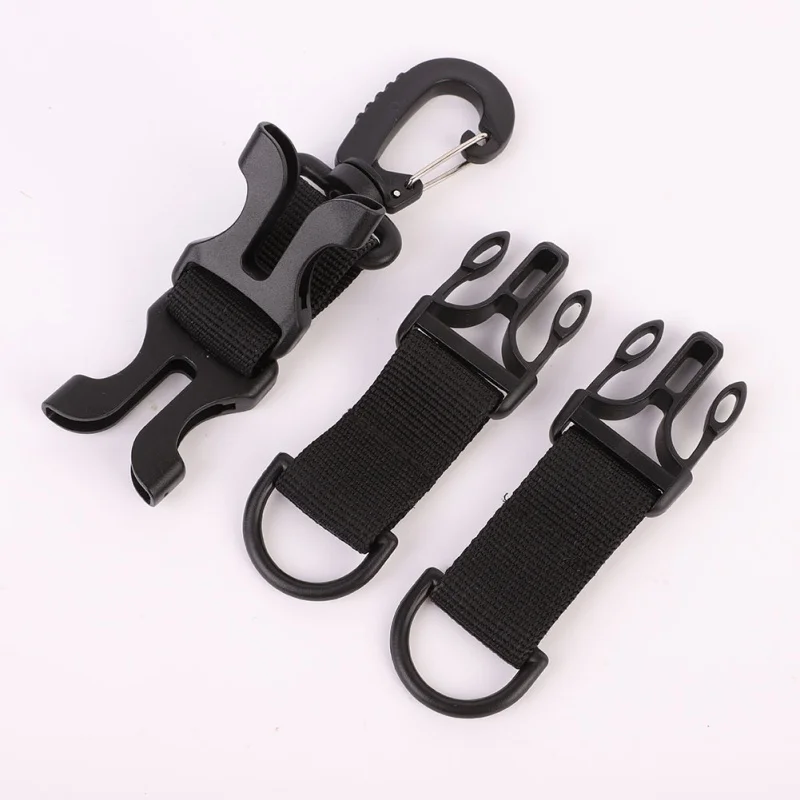 

Carabiner Clip Belt D Shape Quick Release Hook Key Ring Keychain Climbing Camping Hiking Backpack Buckled Multi Tools For System