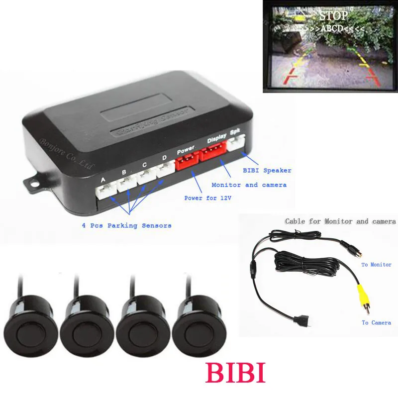 Electrical Equipment & Supplies Car Parking Sensor Reverse Backup Radar