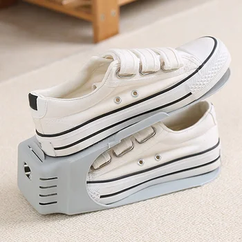 

'The Best' 10Pcs Shoe Slots Organizer Adjustable Shoe Racks Space Saver Storage Stand 889