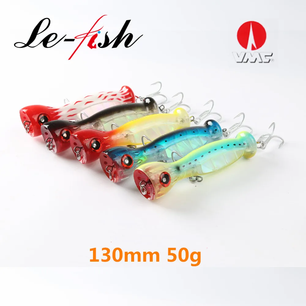 Le Ikan Fishing Lure 3D Mata Manusia Hidup 130mm 50g Mulut Besar Gt