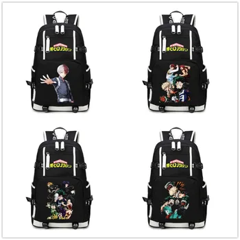 

Anime Boku No Hero Academia Cartoon Backpack My Hero Academia Izuku Midoriya Rucksack Teenagers Schoolbag Laptop Shoulder Bags