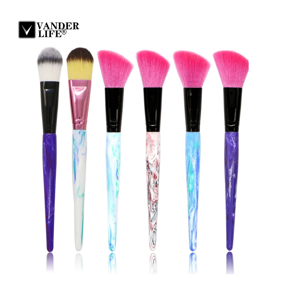 Professional Single Makeup Brush Bristles Powder Brushes Makeup Flat