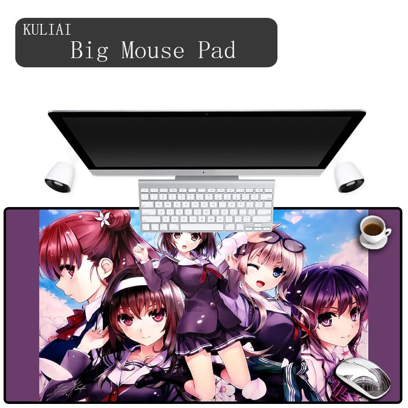 Xgz Fashion Mousepad Anime Ram Rem Game Mouse Mat Keyboard Player Office Desk Pad To Laptop Gaming Mouse Pad 40x70 Xl D Va Mouse Pads Aliexpress