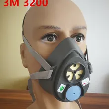 3 м 3200 полулицевая респиратор среднего размера распылительная маска для лица/противогаз