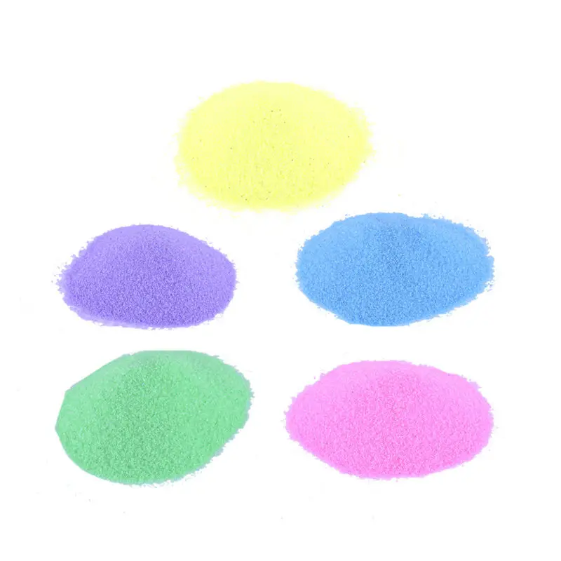 Blue pink green white sand bottle micro landscape ecology natural quartz sand blue Sand Decorative Sand