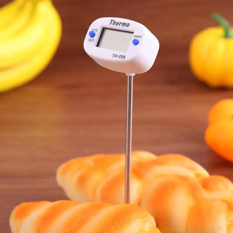 

Rotatable Digital Food Thermometer Probe BBQ Meat Chocolate Oven Milk Water Oil Cooking Electronic Kitchen Thermometer Tool