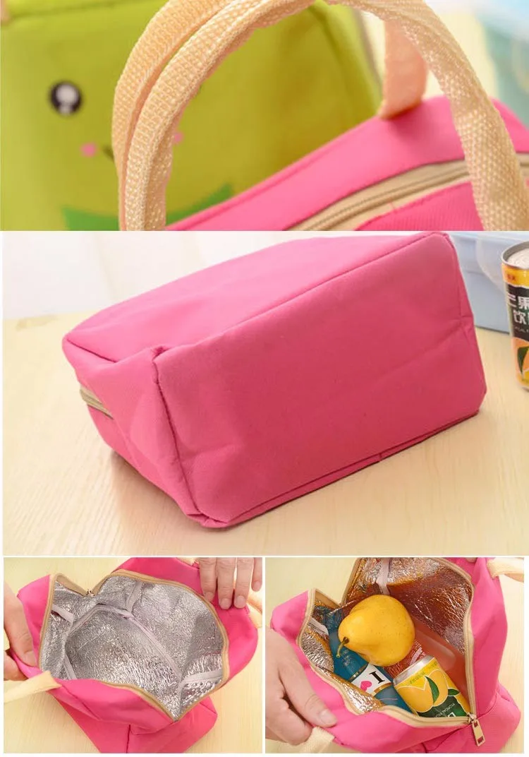 Женская сумка с принтом, Детская оксфордская термо-Ланчбокс сумки для девочек и подростков, сумка для пикника, сумка для пикника, сумка для хранения, мультяшная утка