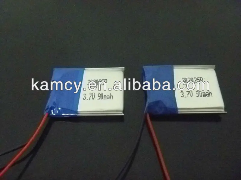 batteries li-po rechargeable 3.7v 90mah 302025P | Электроника