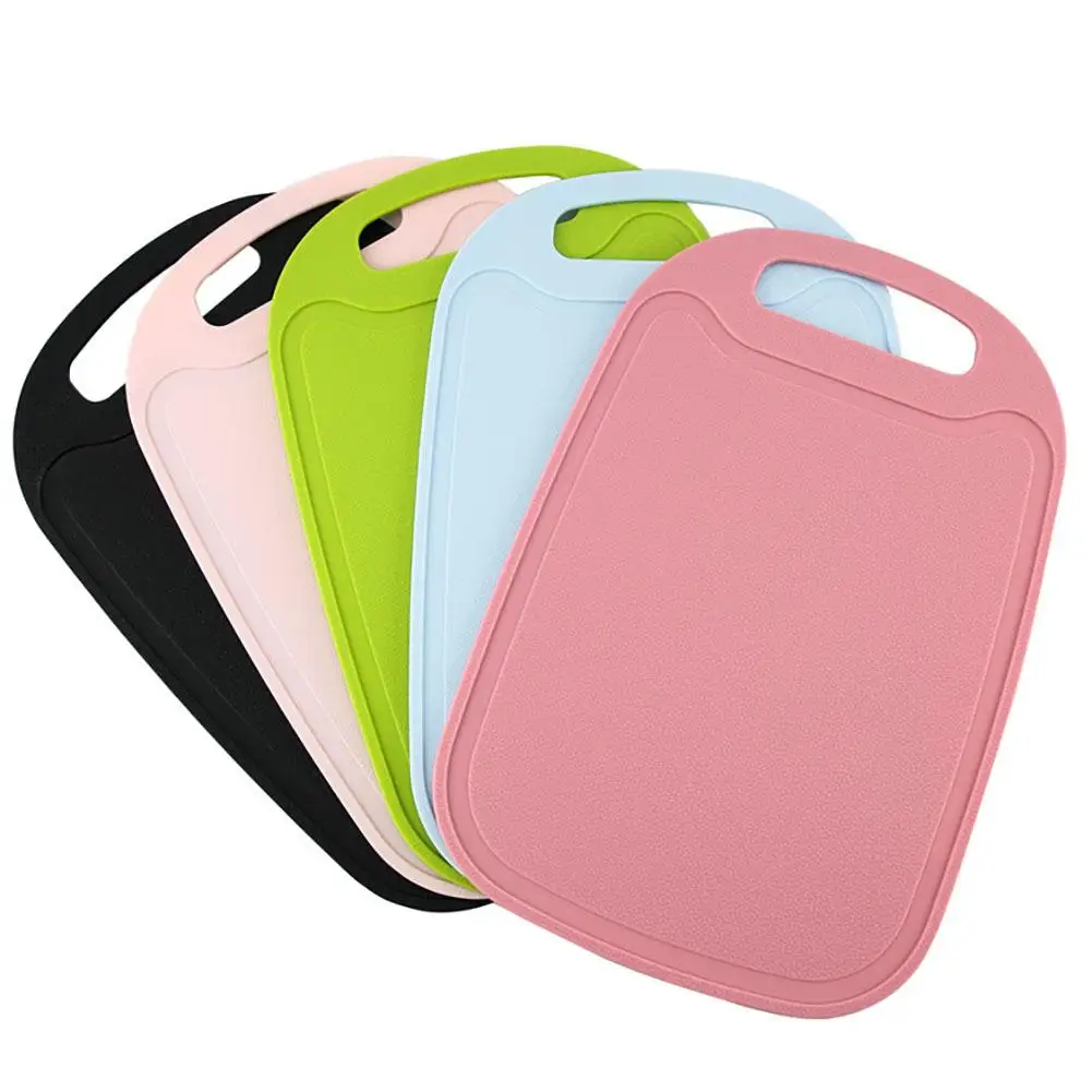 

1Pc Non-Slip Mini Kitchen Meat Fruit Vegetable Cutting Board Food Chopping Block 32.7cm x 21cm x 0.42cm
