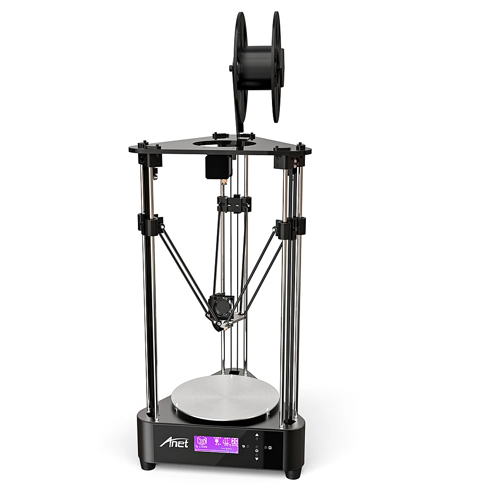 3D настольным принтером комплект Анет A4 200X200X210 мм высокой Скорость DIY печати