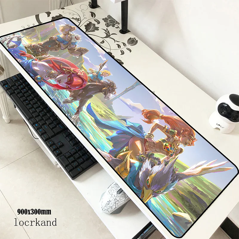  zelda mouse pad 90x30cm mousepads cheapest best gaming mousepad gamer High quality personalized mou
