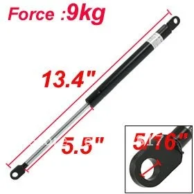 

18mm Tube Dia 9kg 19.8 lb Force Gas Strut Shock Spring Lift Support Rod