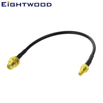 

Eightwood SMA Female to SMB Jack Male Pin RG174 15cm for Car Satellite SIRIUS XM DAB Radio GSM GPS Antenna Aerial Adapter Cable