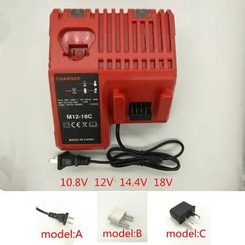 

Charger Replace for Milwaukee AC100-240V Li-ion M12 M14 M18 12V 10.8V 14.4V 18V 48-59-2401 48-11-2402