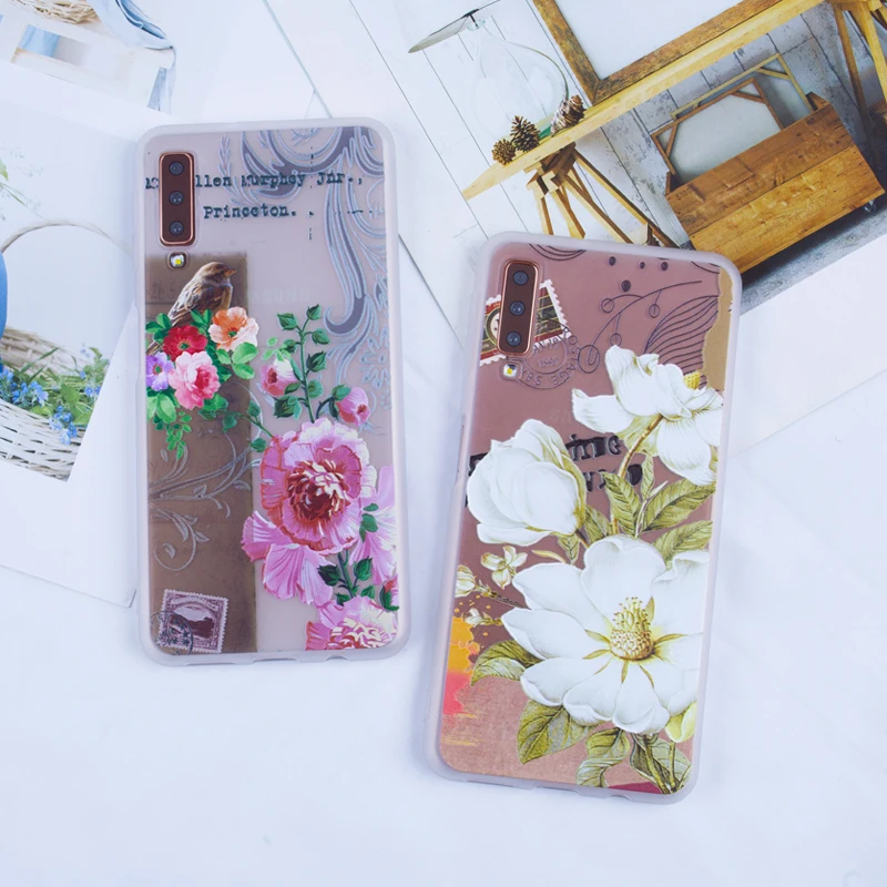 

Matte TPU Frolal Phone Cases For Samsung Galaxy Note 9 A7 2018 A5 2017 S9 S8 Plus Note 8 J3 J5 J7 2018 A6 Plus A5 A8 2018 Cases