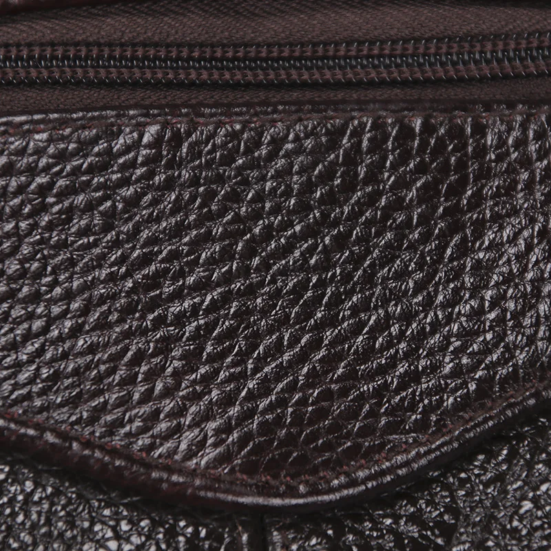  HUANILAI Men Bags Messenger Bags Fashion Business Shoulder Bags For Men Genuine Leather Bags High C - 32967129202