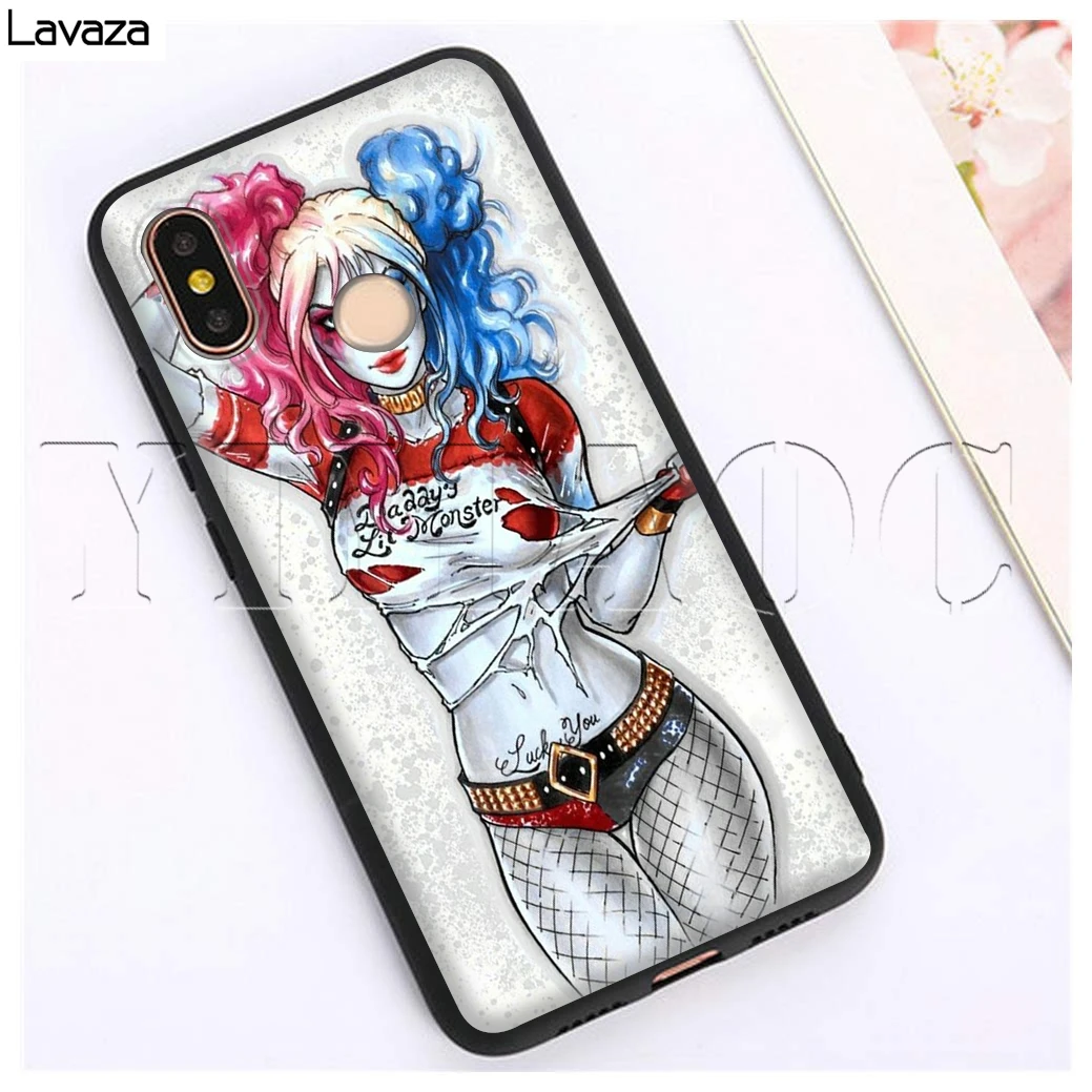 Мягкий силиконовый чехол Lavaza the joker и harley quinn для Xiaomi Redmi MI Note 8T 10 MAX 3 A1 A2 mi6 8 9se Lite Plus