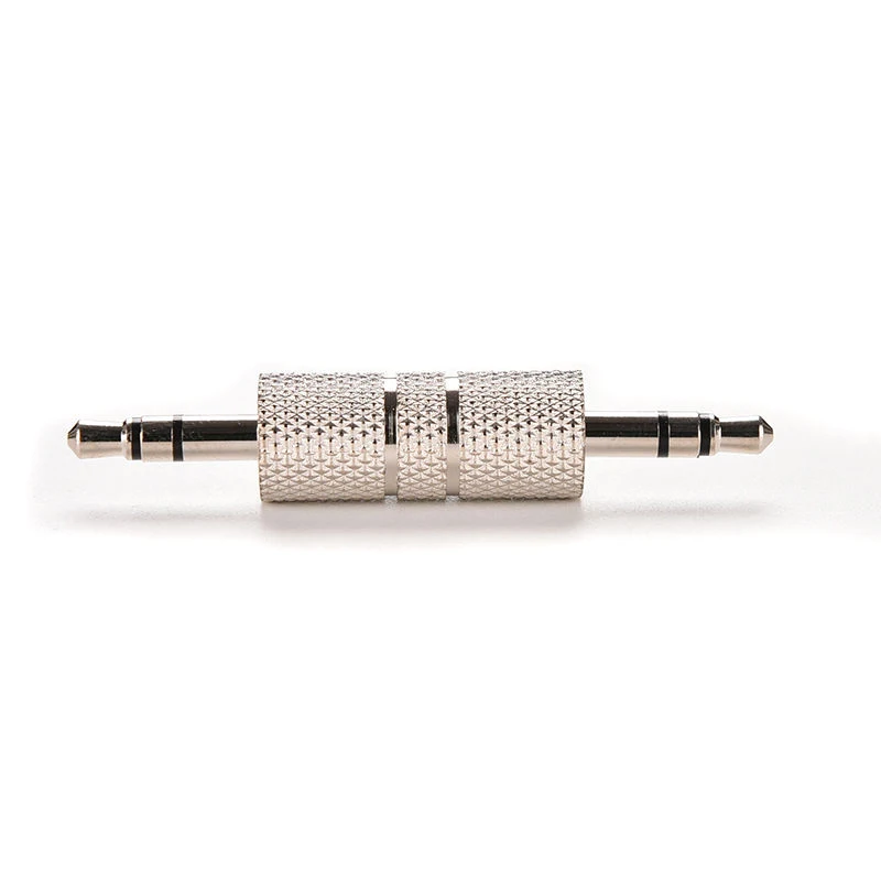 

Mayitr 1pc 3.5mm Stereo Male to Male Audio Coupler Professional Headphone Adapter 3.5mm Jack Connector Adapter for PC Stereos