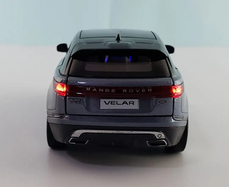 1:32 Масштаб Литой Сплав металла роскошная модель автомобиля SUV для Range Rover Velar коллекция внедорожная модель дорожного транспортного средства звук и светильник игрушки автомобиль