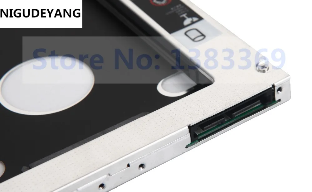 NIGUDEYANG 2nd HDD SSD жесткий диск Оптический отсек Caddy для HP PAVILION 17 f001dx f051nc|Корпус