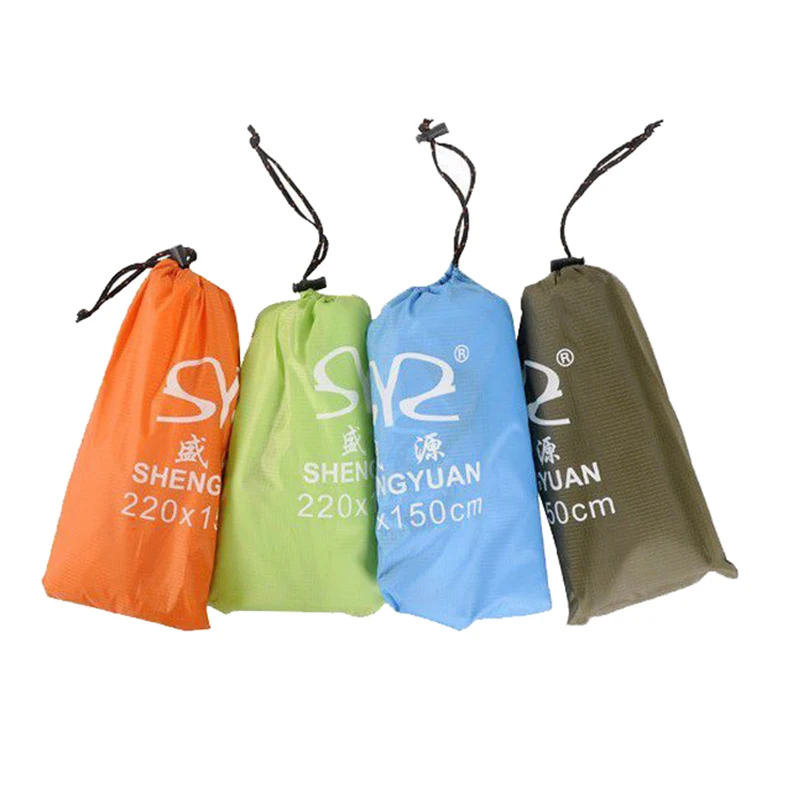 Outdoor Waterproof Camping Mat Collapsible Outdoor Raincoat Camping Picnic Mat Beach Mattress Family Couple Outdoor Mat