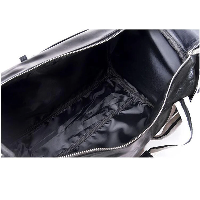 Leather Sports Gym Bag and Traveling Handbag. - Image 3