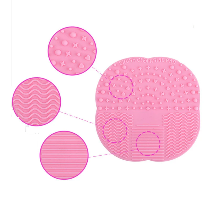 Silicone Brush Cleaner Mat Washing Tools Make Up Washing Brush Gel