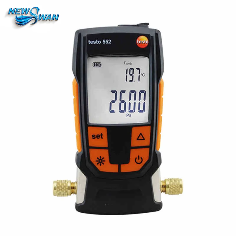 

Testo 552 Digital Vacuum Gauge Meter Tester Vacuum measuring instrument Testo552 Pressure gauge 26.66mbar